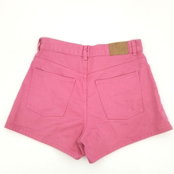 Cotton On High A Line Jean Shorts Womens Size 6 Pink Jorts Summer Spring Vacay - Picture 2 of 8